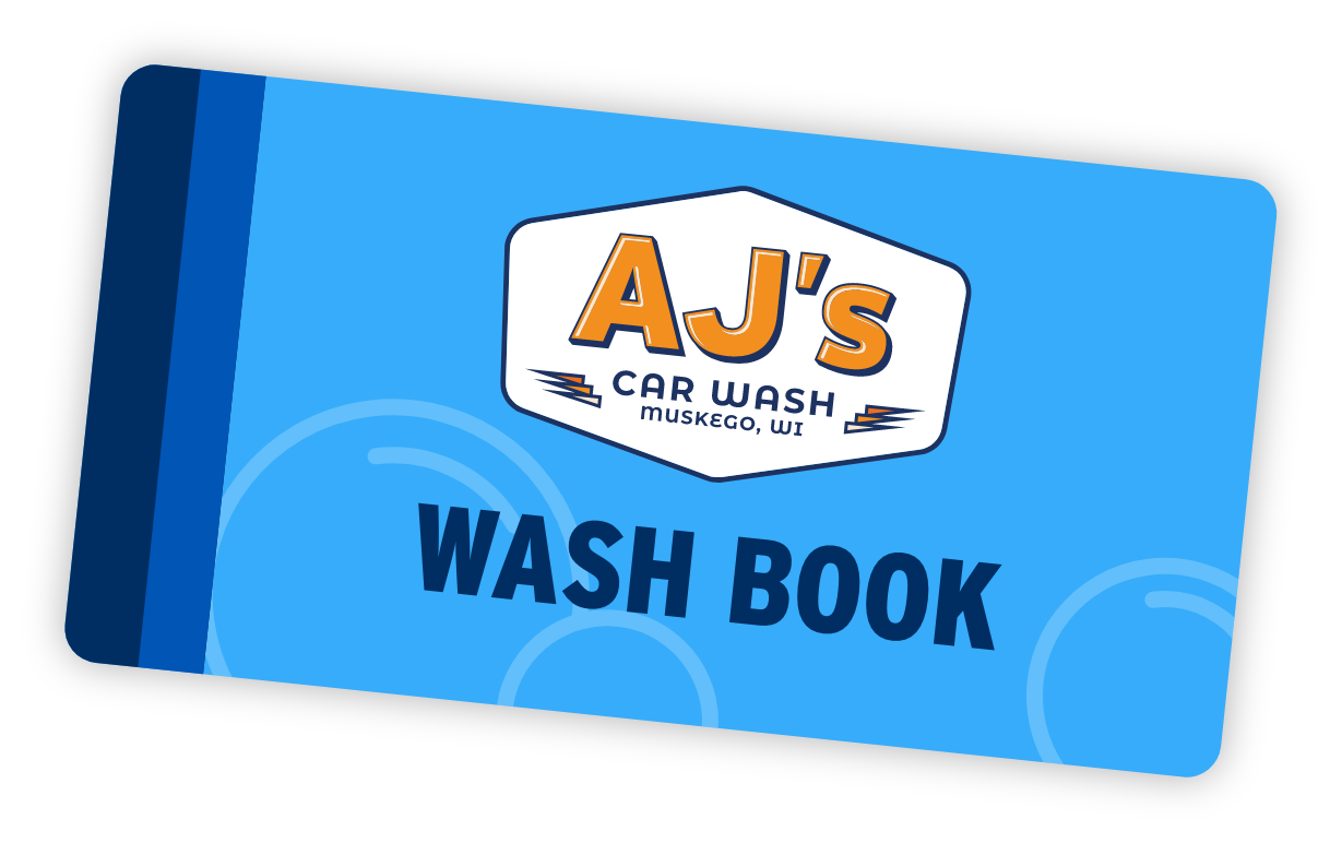 AJ's Car Wash Wash Book